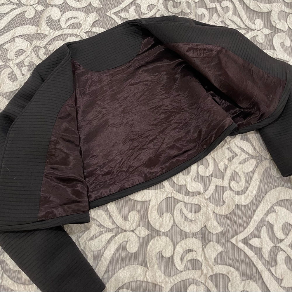 Cropped oversized jacket - Picture 5 of 6
